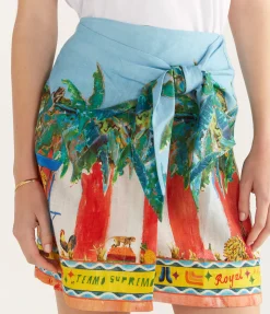 All Aboard Skirt In Multi