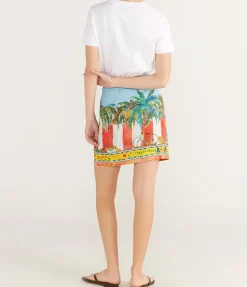 All Aboard Skirt In Multi