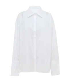 Amelie Silk Blend Shirt In Ivory
