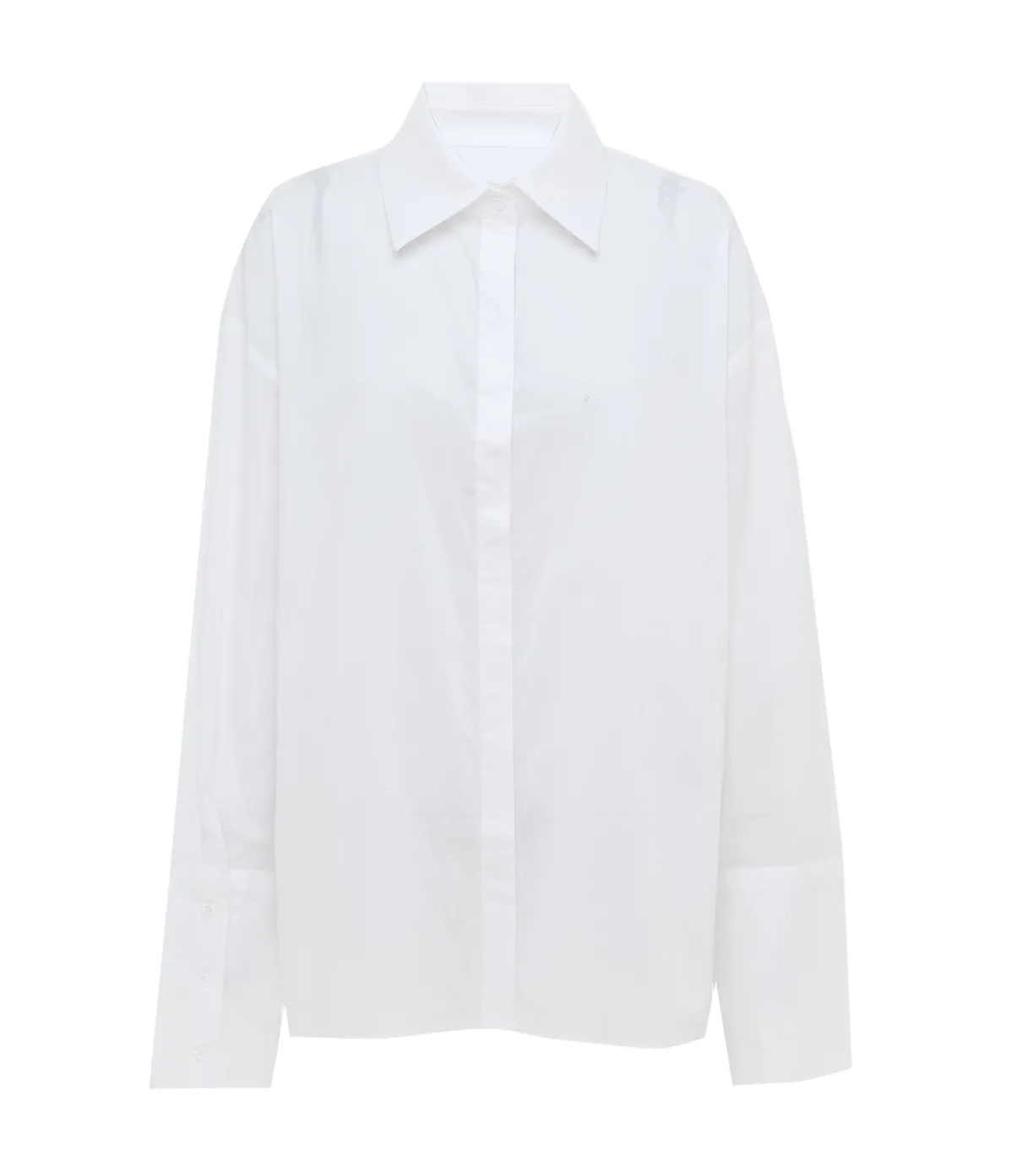 Amelie Silk Blend Shirt In Ivory