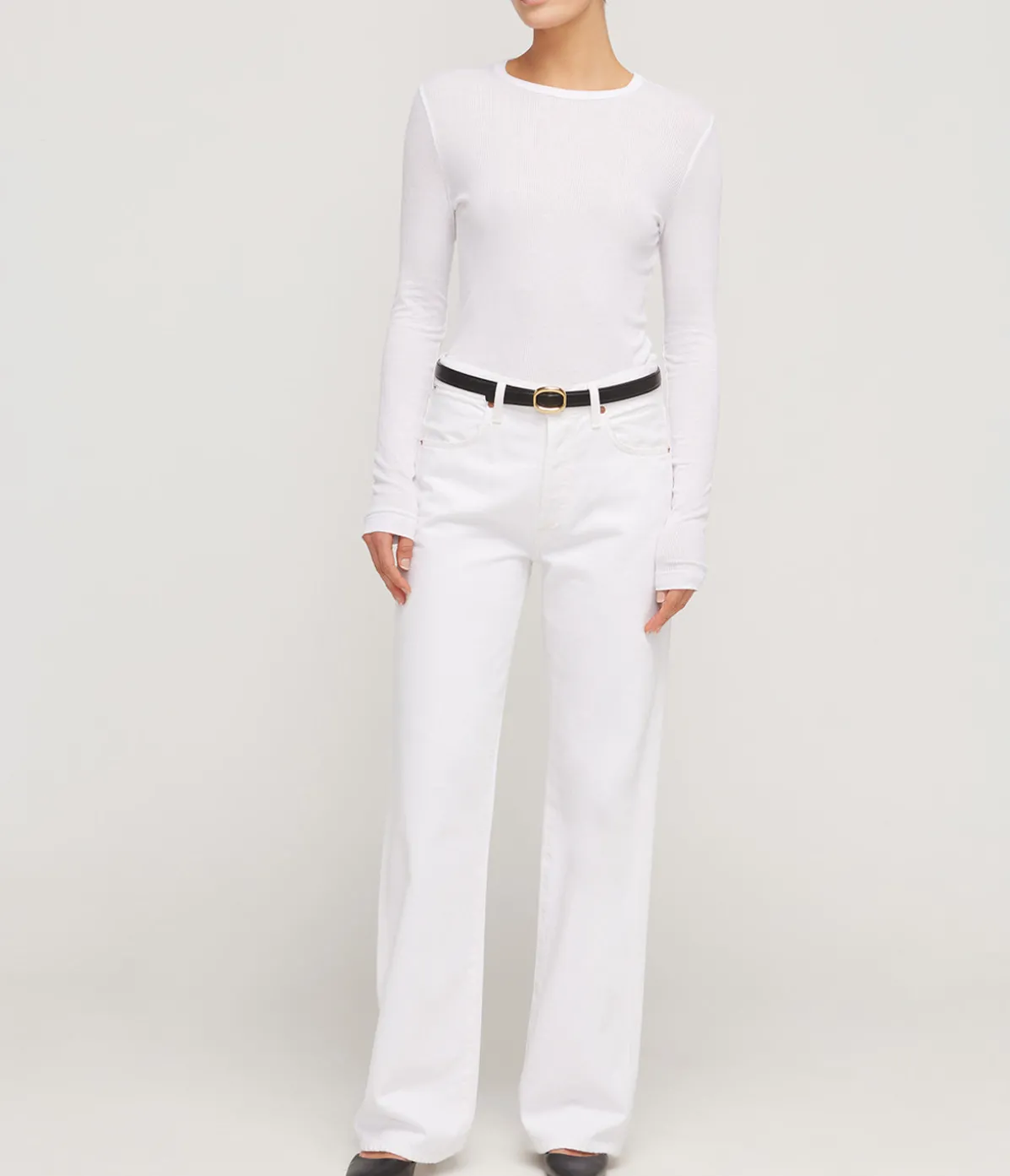 Annina Trouser Jean In Seashell