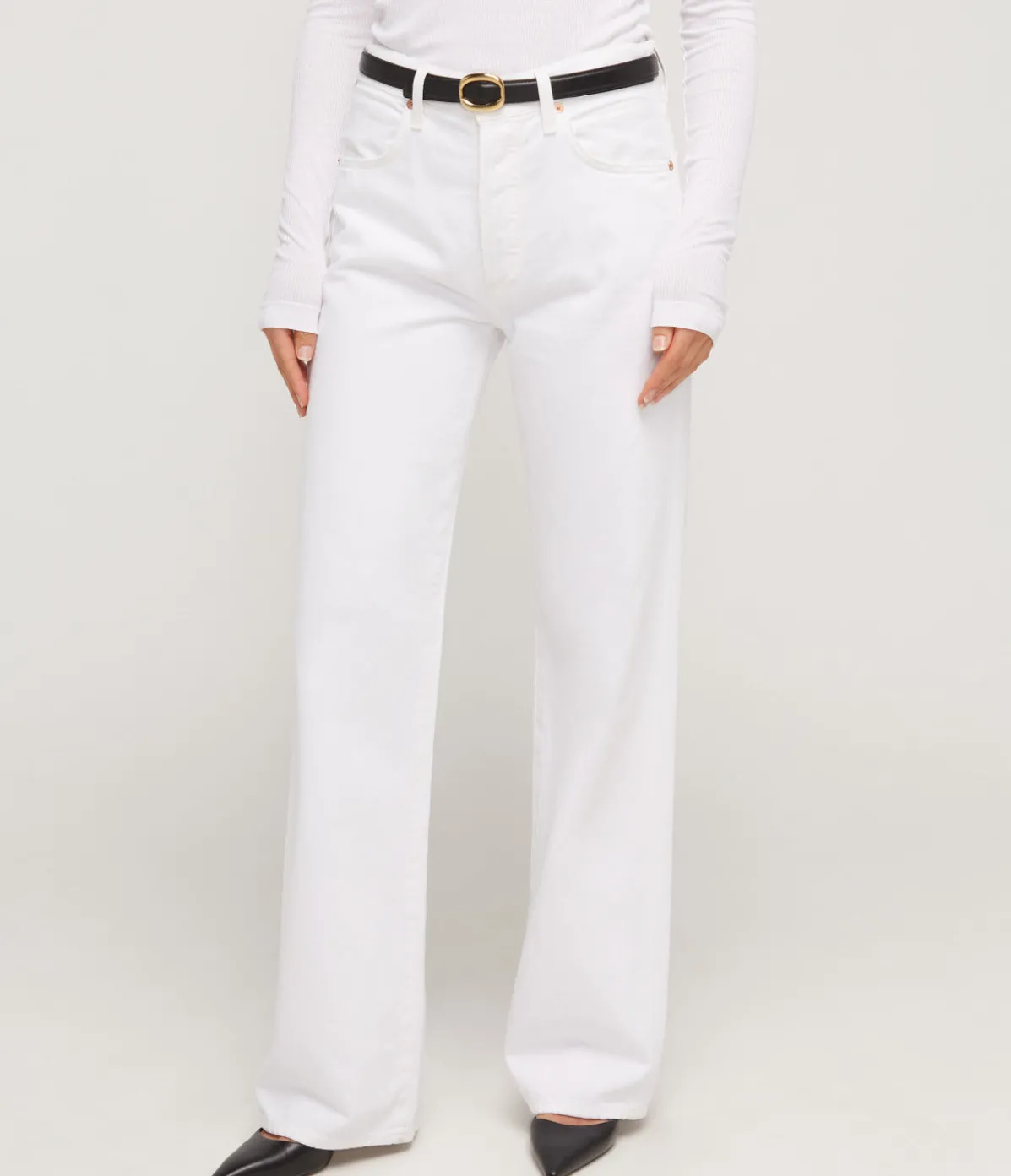Annina Trouser Jean In Seashell