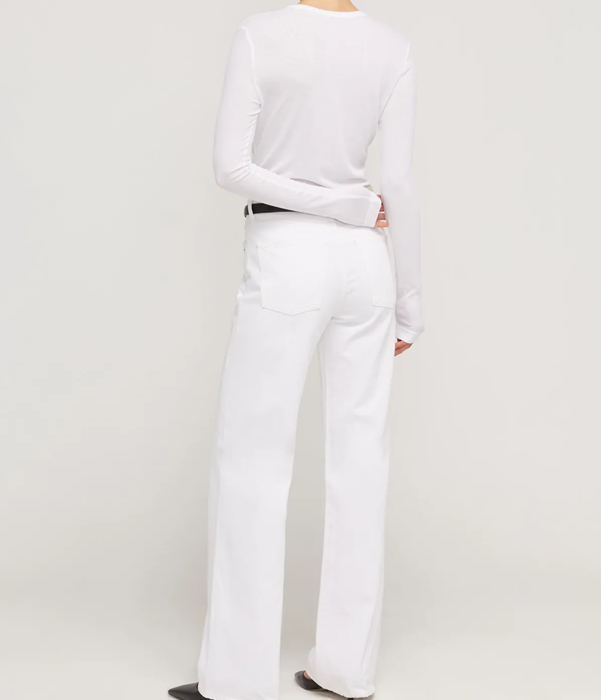 Annina Trouser Jean In Seashell