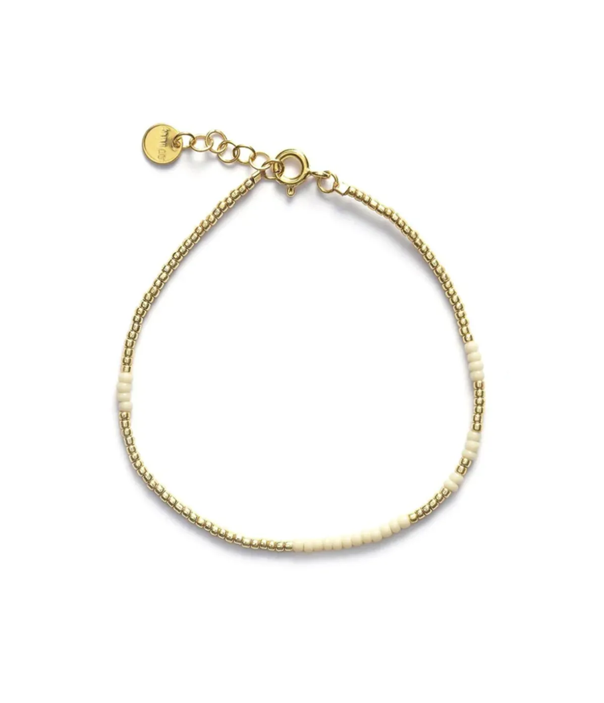 Asym Bracelet In Ecru