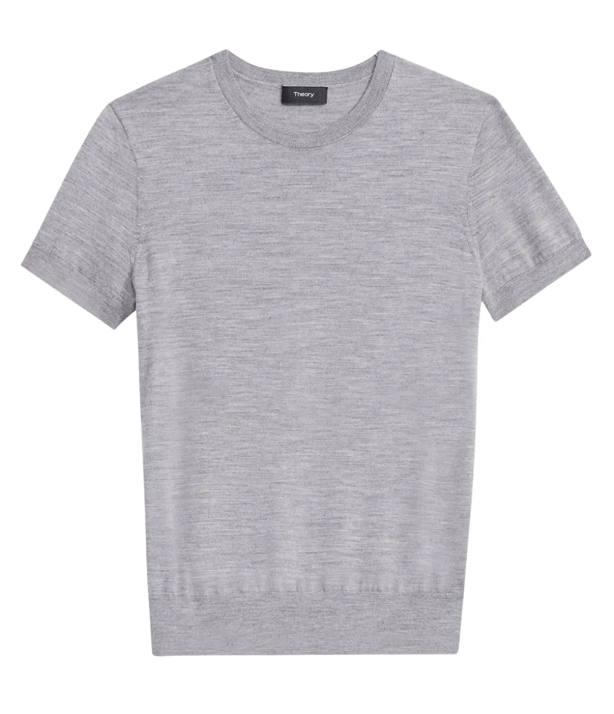 Basic Tee In Cool Heather Grey