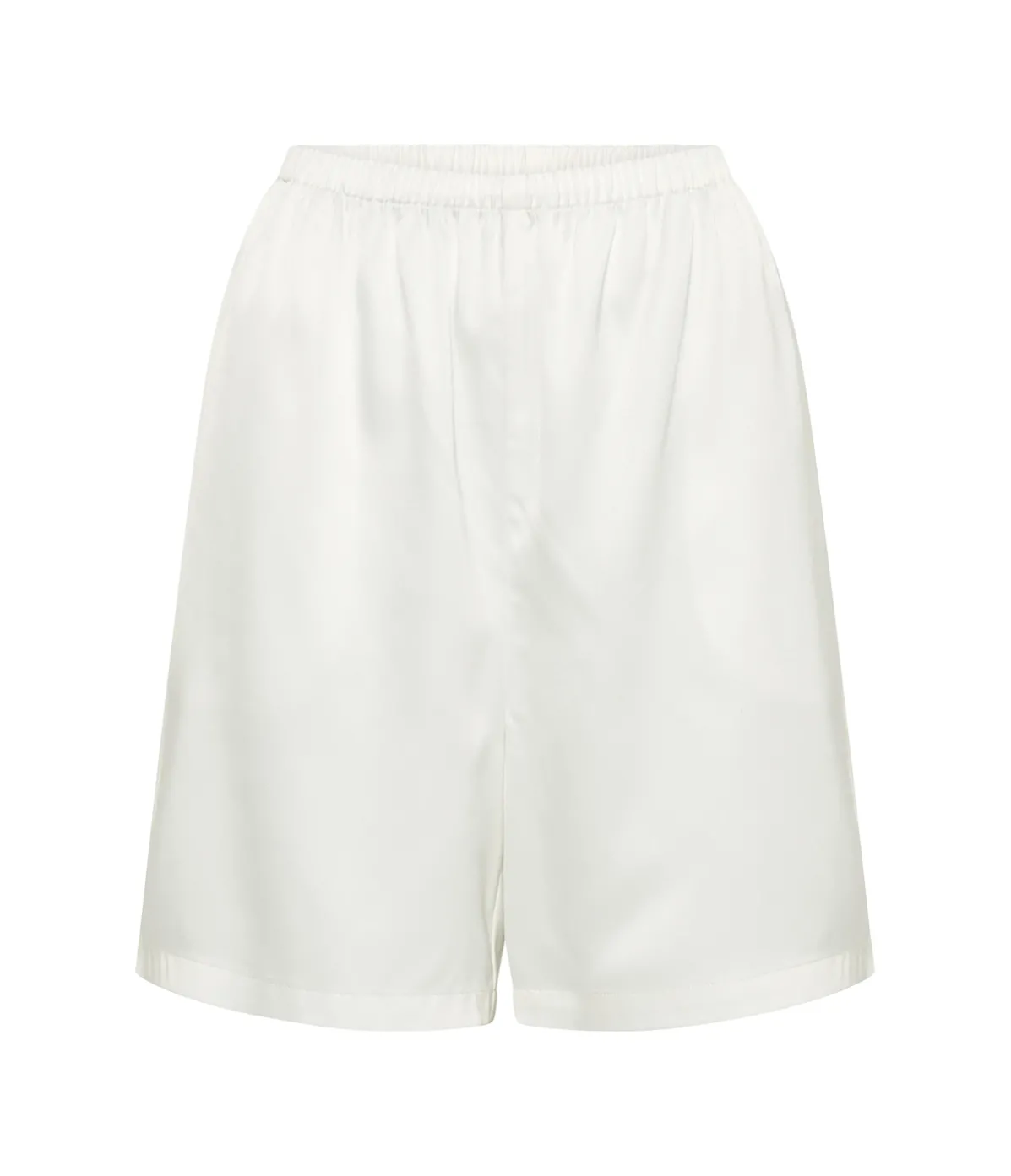 Beau Silk Blend Short In Ivory