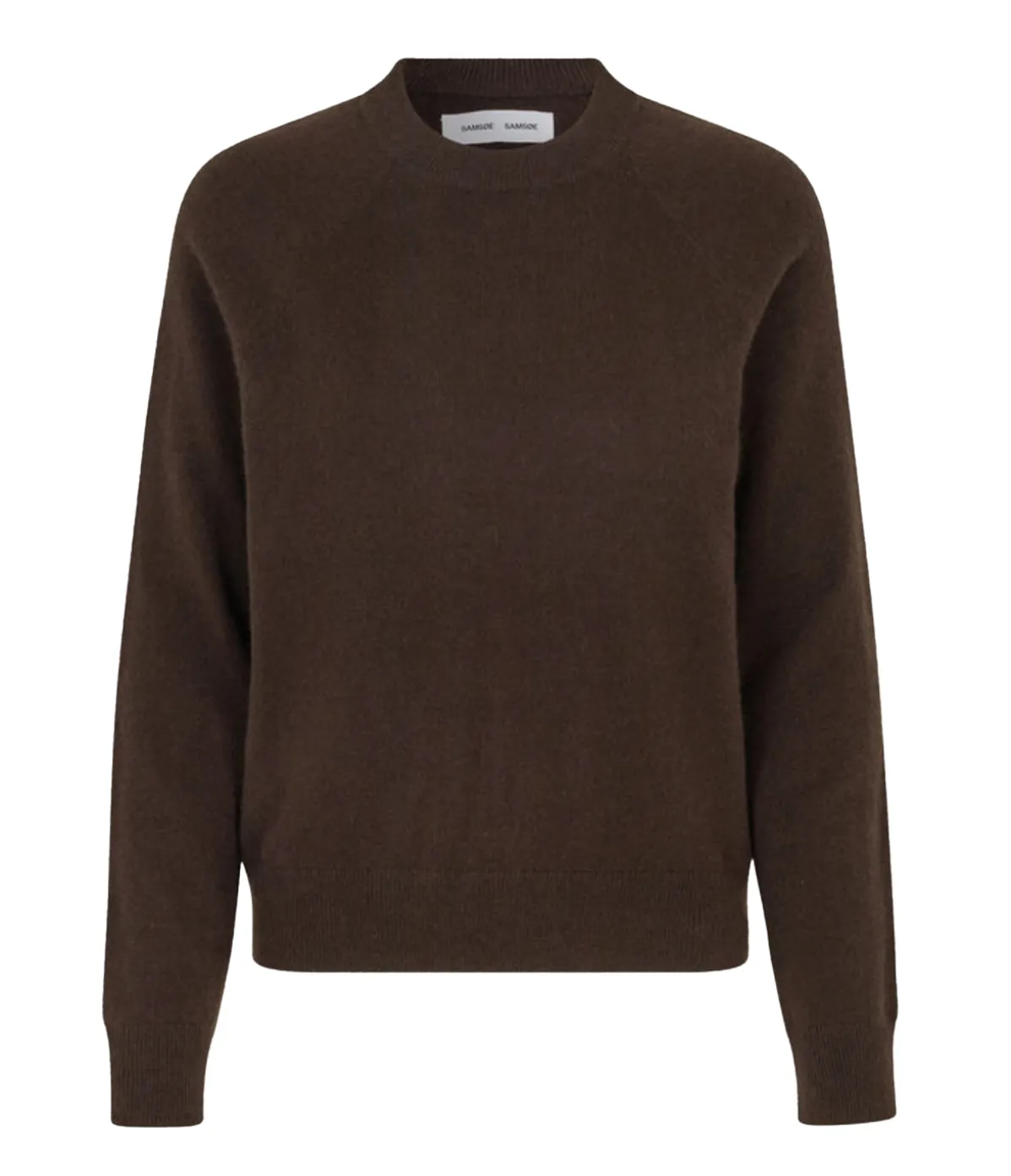 Boston Cashmere Blend Knit In Mole