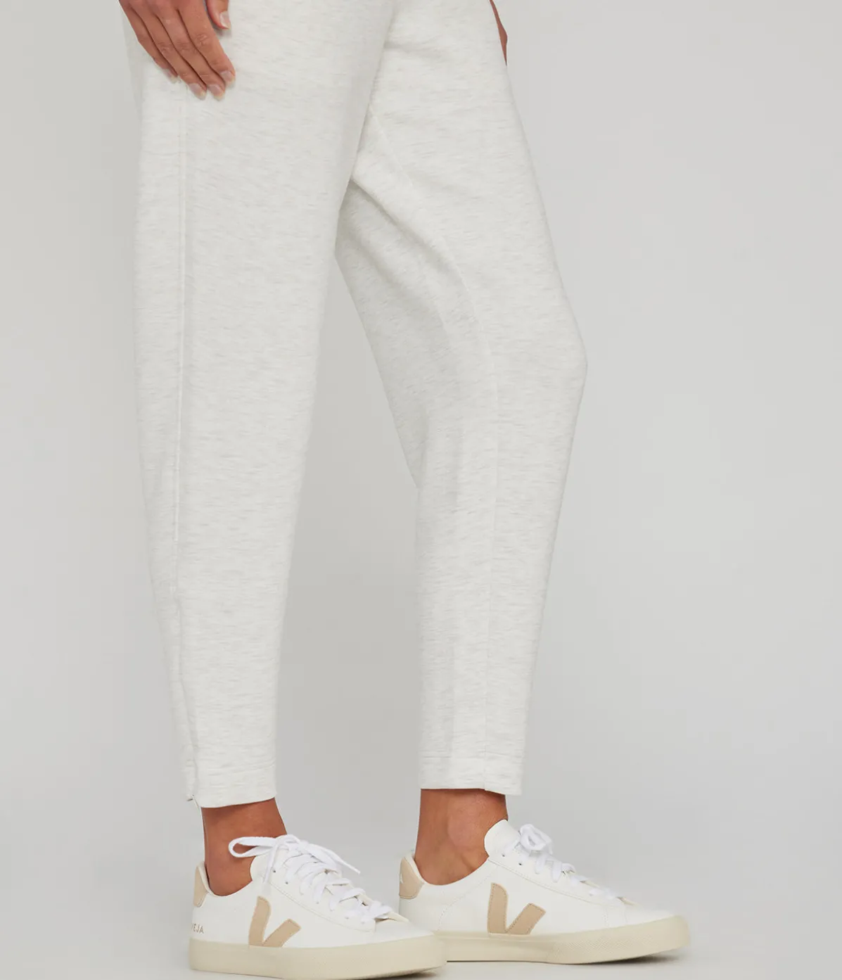 Campo Chromefree Leather Sneaker In Extra White Almond