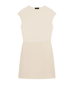 Cap Sleeve Mini Dress In Ivory