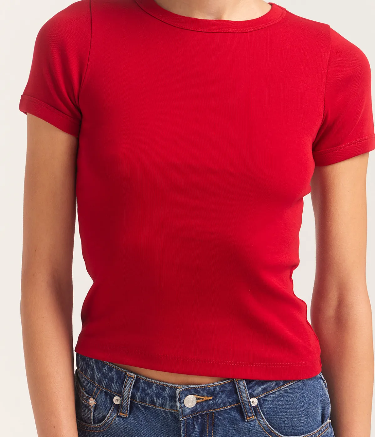 Car Tee In Red