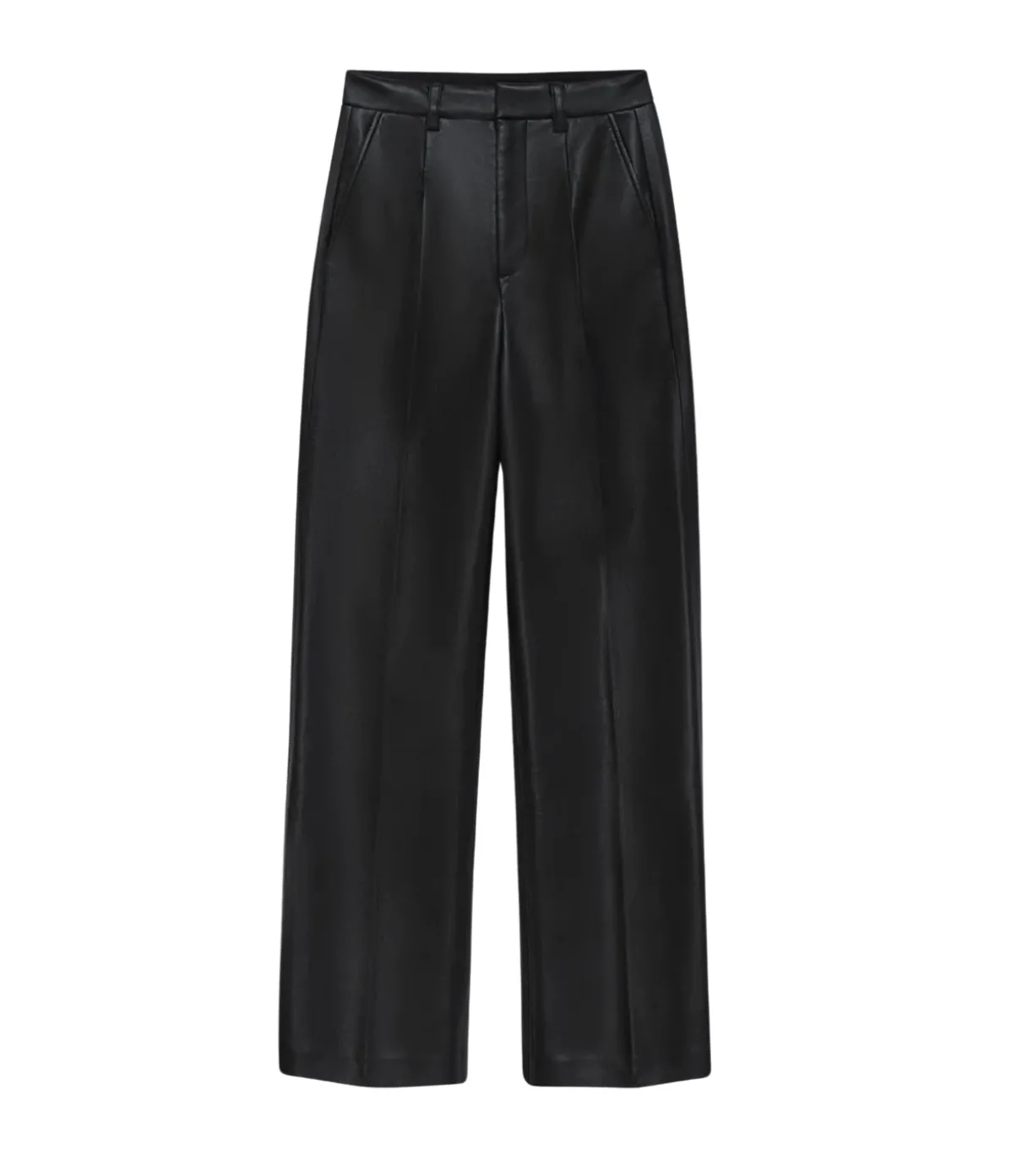 Carmen Recycled Leather Pant In Black