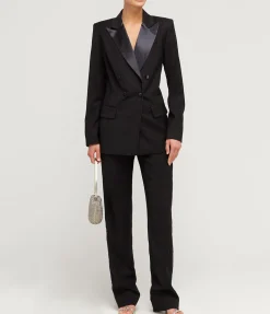 Carnaby Tuxedo Pant In Black