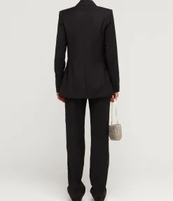 Carnaby Tuxedo Pant In Black