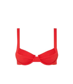Casanova Bikini Top In Tomato