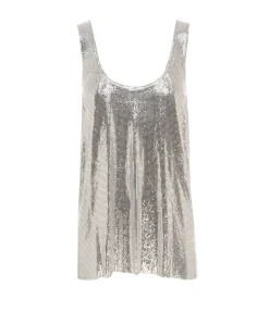 Chainmail Tank In Silver