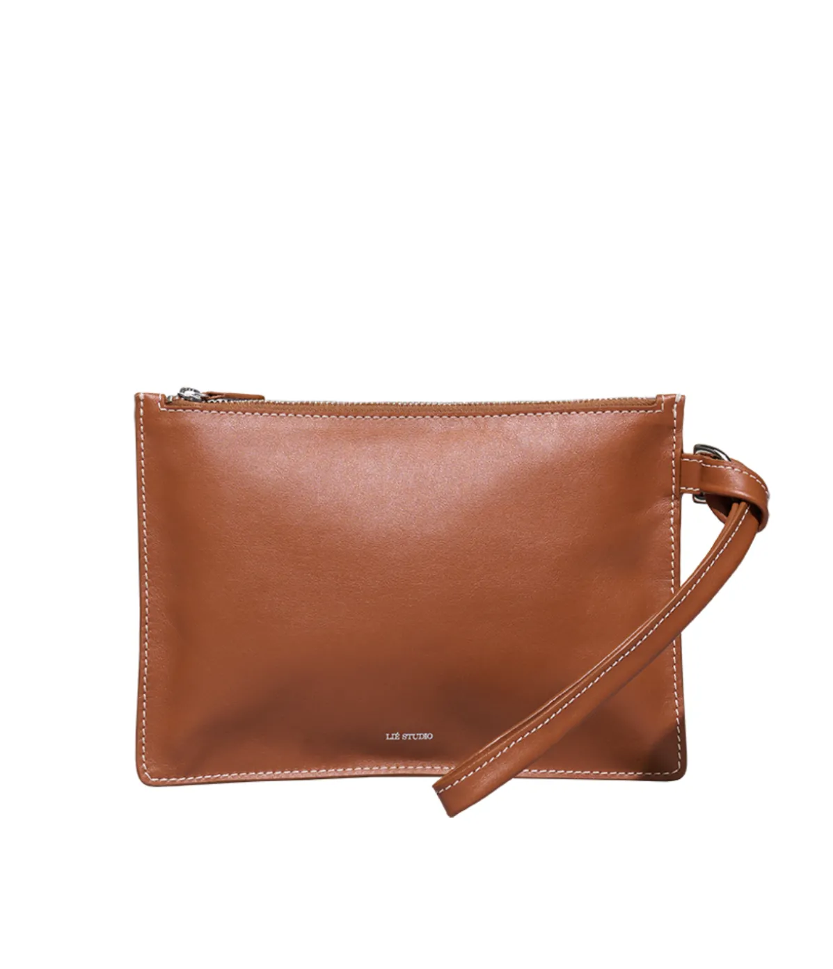 Charlie Clutch In Toffee Brown