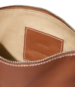 Charlie Clutch In Toffee Brown