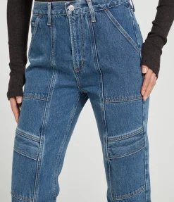 Cooper Denim Cargo Pant In Regulation