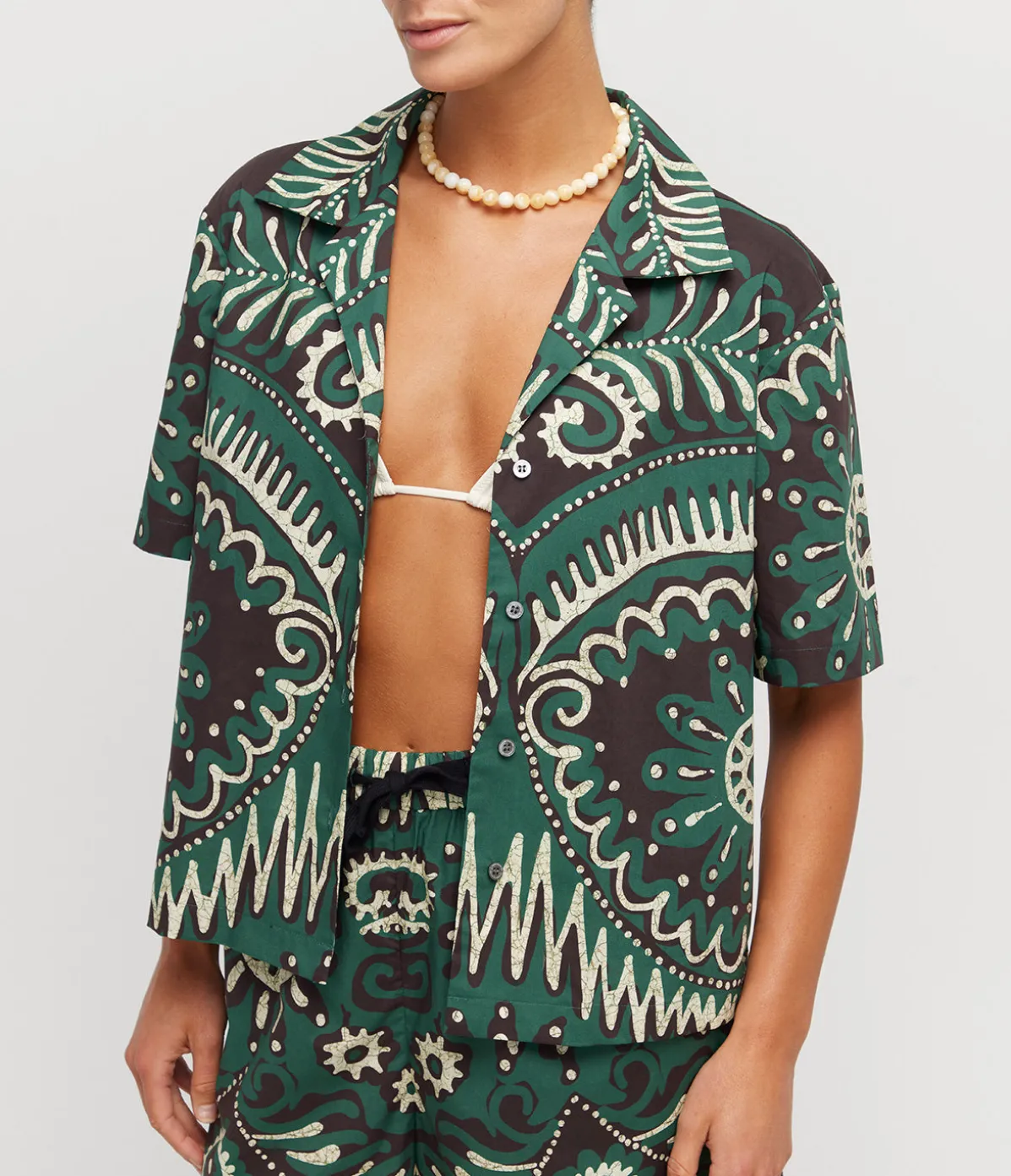 Cover Shirt In Charlough Print