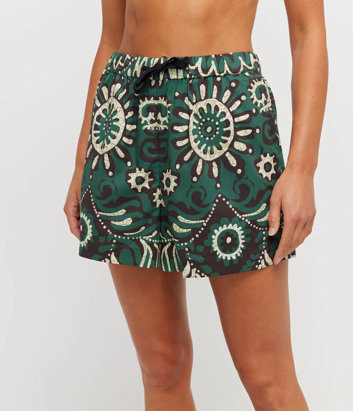 Cover Up Shorts In Charlough Print