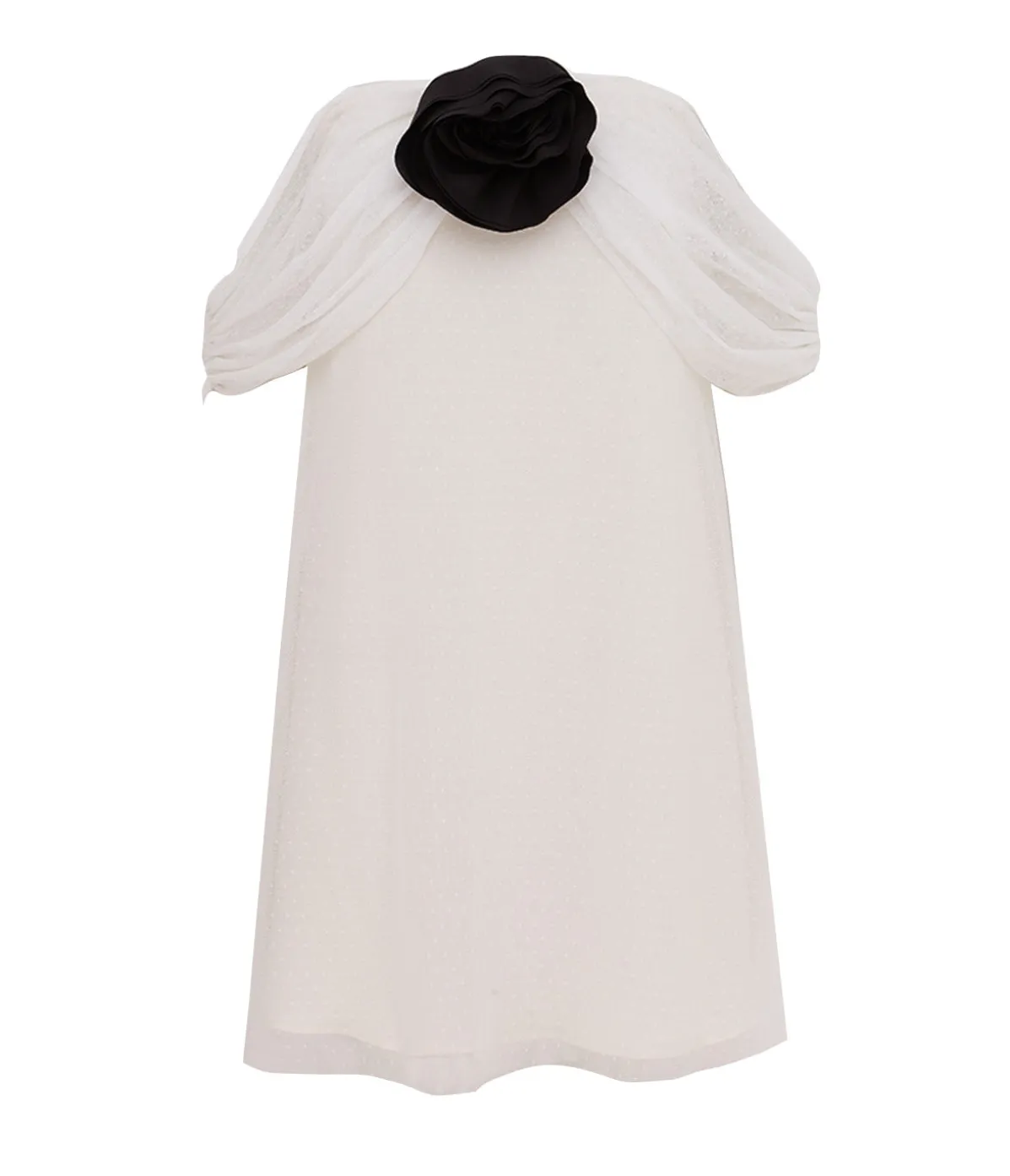 Daffodil Mini Dress In Ivory