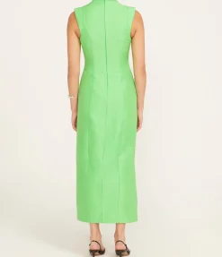Dazzle Midi Dress In Green