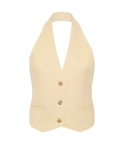 Delphi Waistcoat In Butter