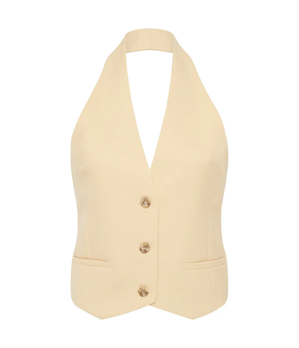 Delphi Waistcoat In Butter
