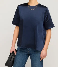 Denise Short Sleeve Top In Salute