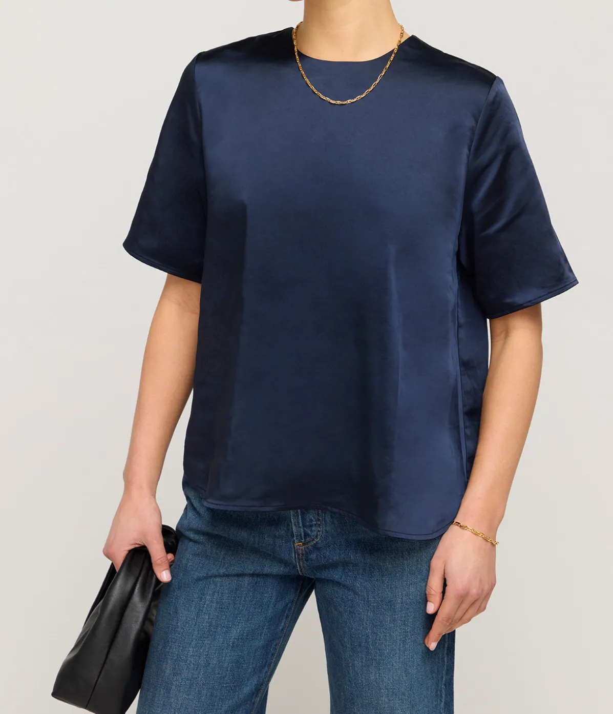 Denise Short Sleeve Top In Salute