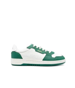 Dice Lo Sneaker In White And Green