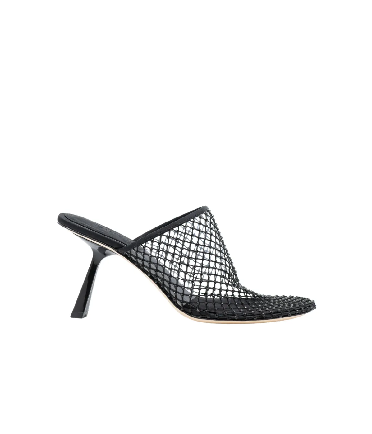 Dolly Mesh Mule In Black