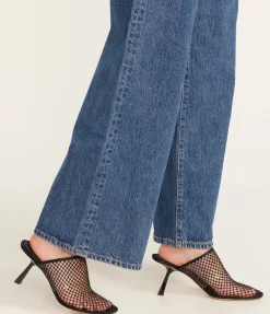 Dolly Mesh Mule In Black