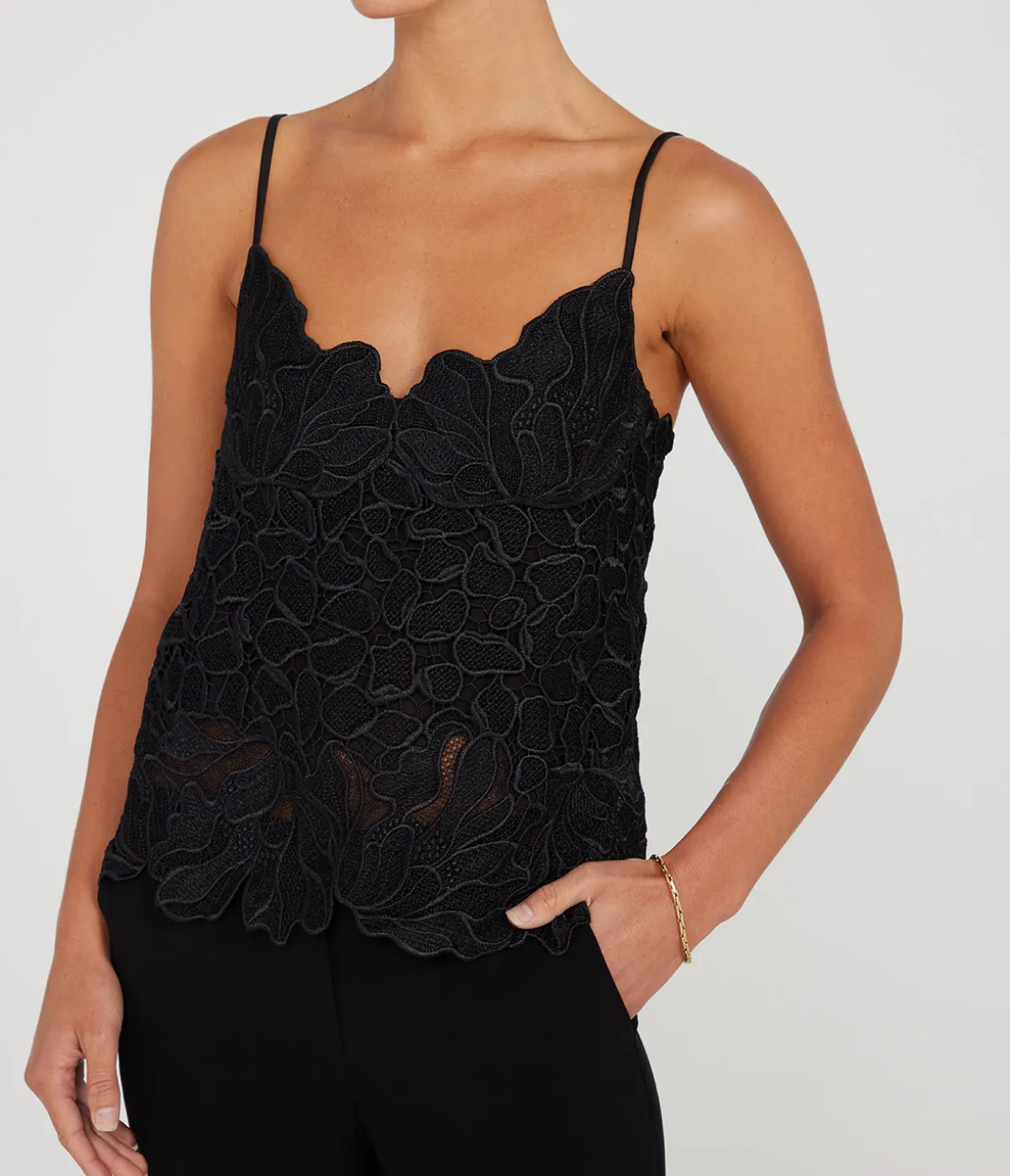 Eliana Cami In Black