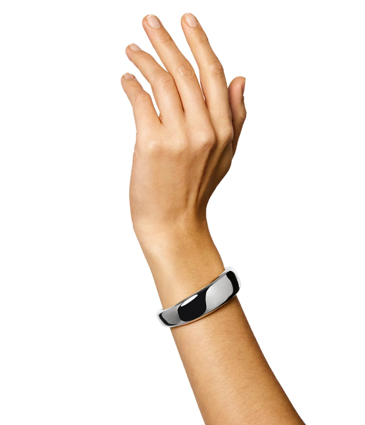 Emma Bangle In Silver