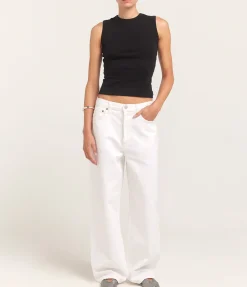 Esme High Neck Tank In Black