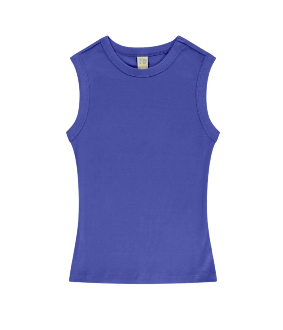 Esme High Neck Tank In Royal Blue