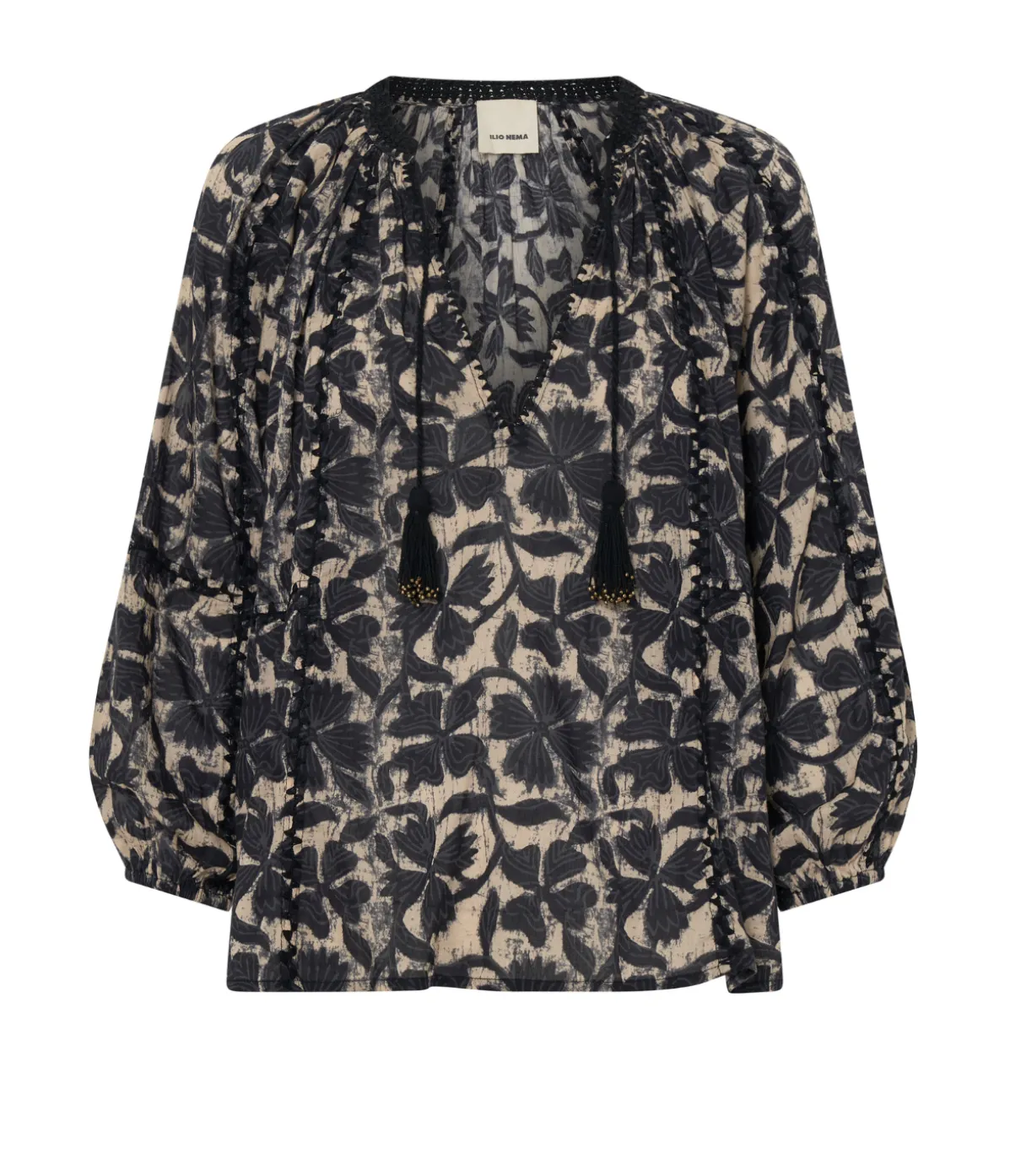 Euthenia Blouse In Clover Print