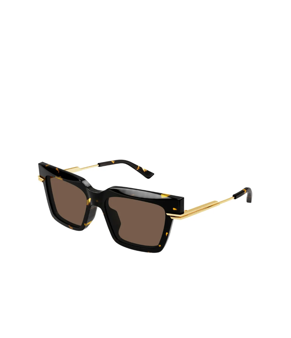 Exagerrated Cat-eye Sunglasses In Havana