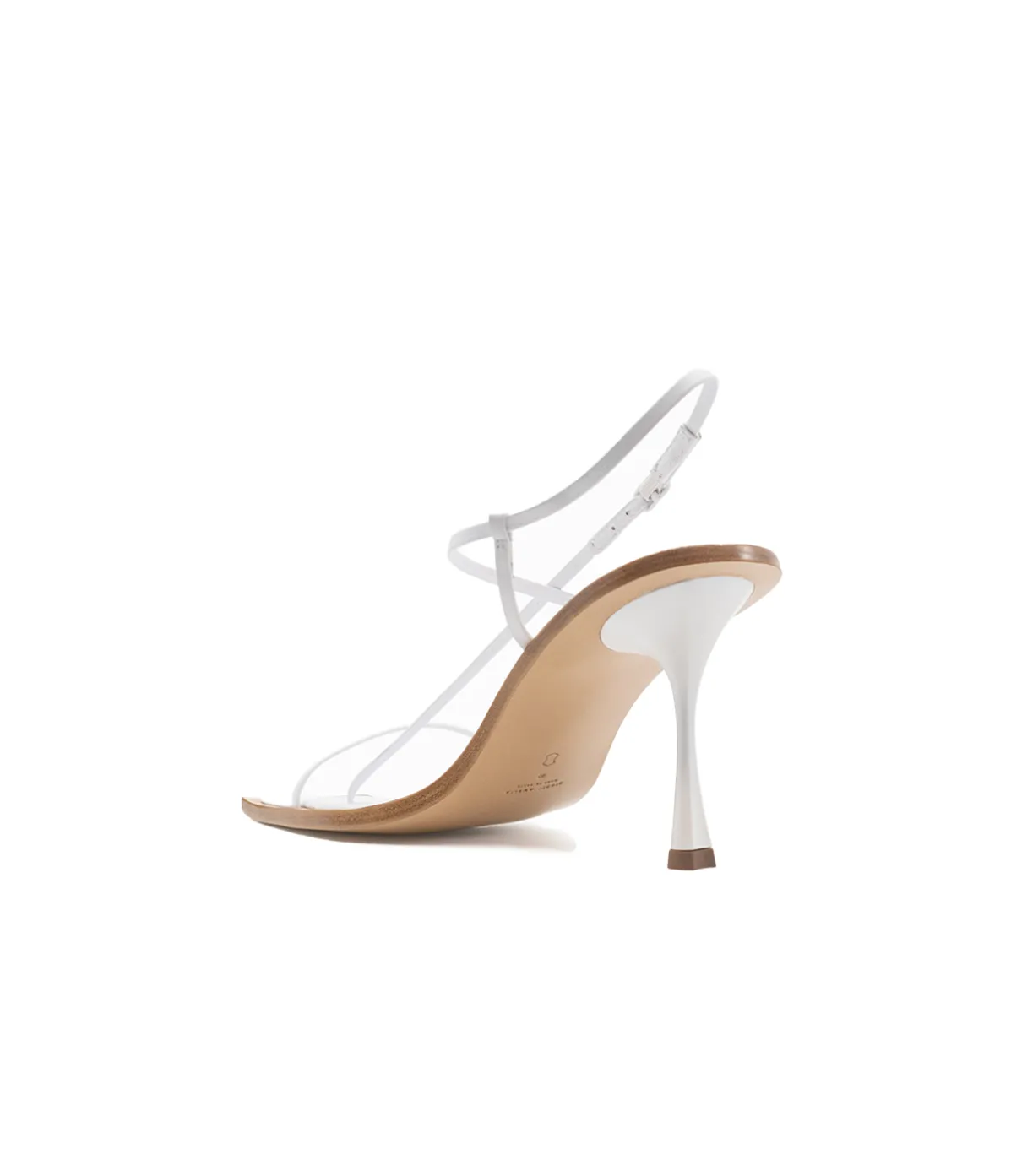 Filament Cross Over Heel In White