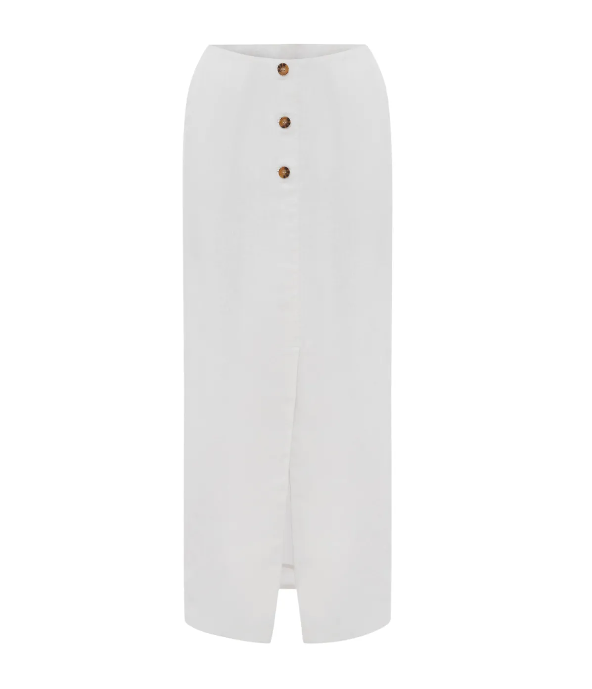 Gigi Column Skirt In Ivory