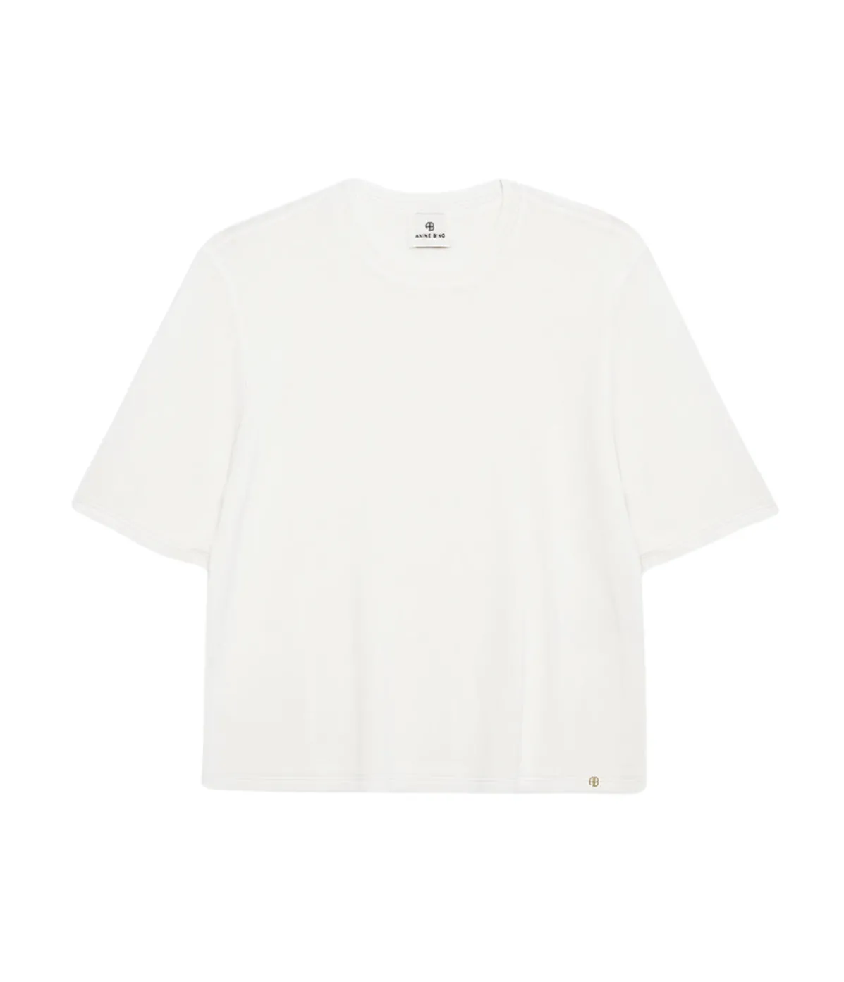 Giorgio Short Sleeve Sweater In Ivory