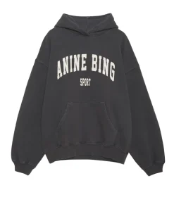 Harvey Sweatshirt In Washed Black