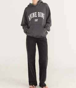 Harvey Sweatshirt In Washed Black