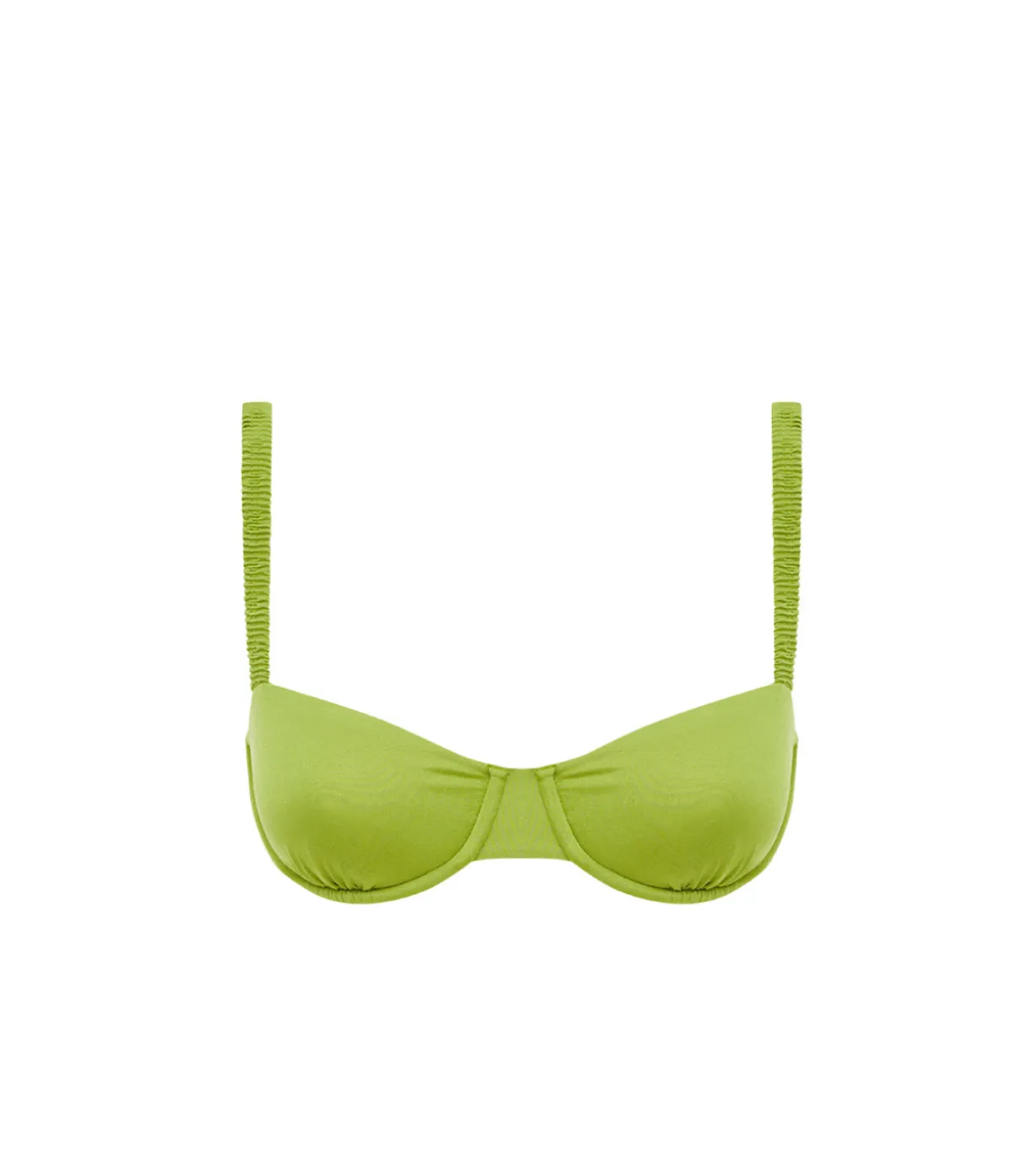 Holiday Balconette Bikini Top In Pistachio
