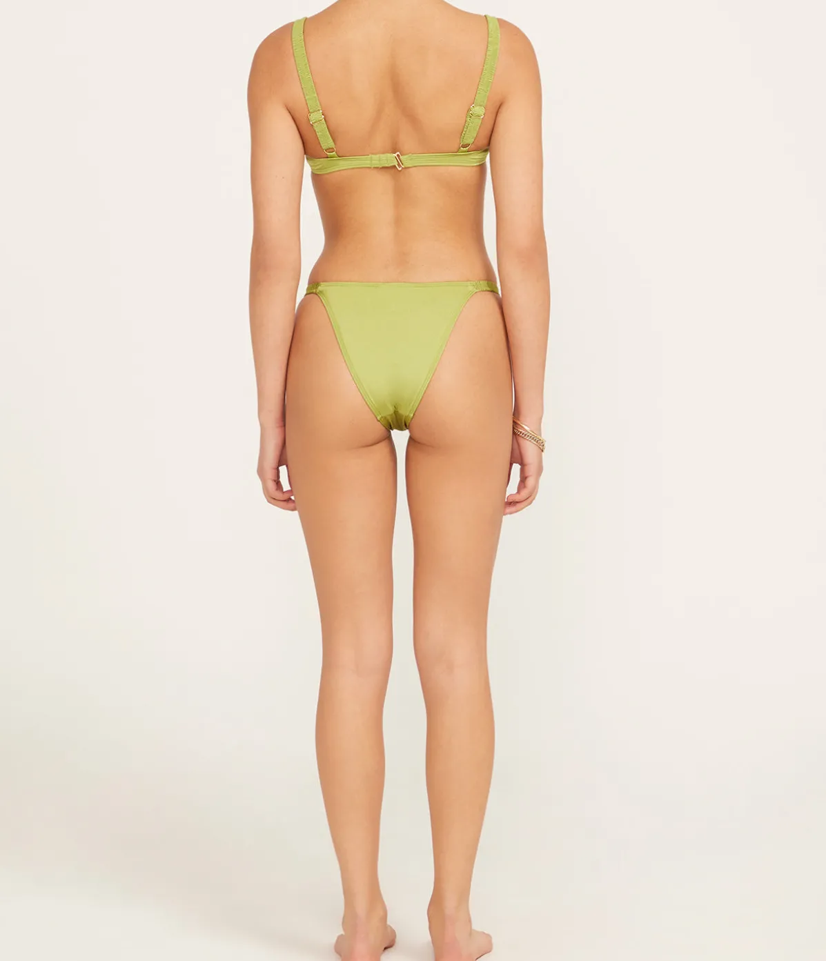 Holiday Balconette Bikini Top In Pistachio