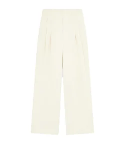 Idai Tailored Pants In Ivory Frost