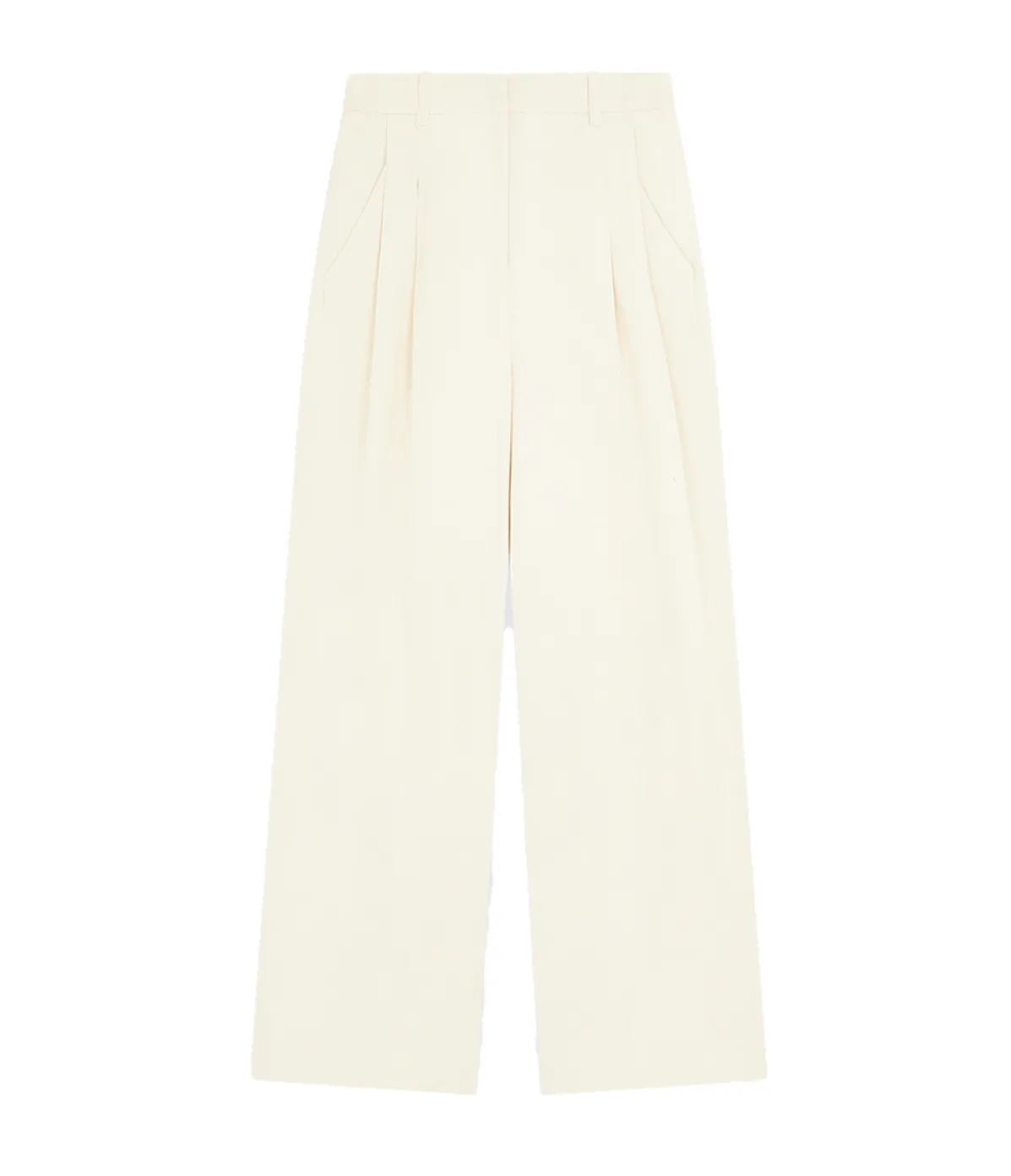 Idai Tailored Pants In Ivory Frost