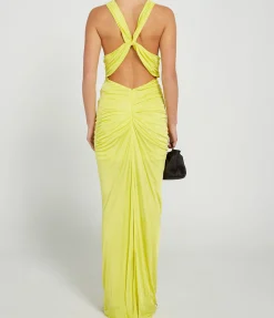 Ina Long Dress In Snake Eye