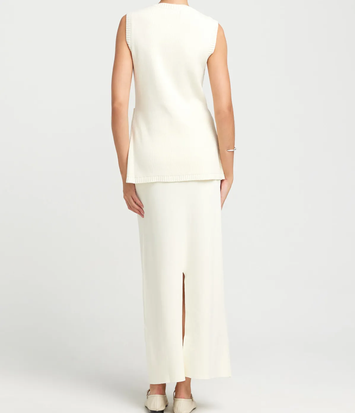 Ines Maxi Skirt In Silence
